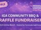 IGA Community BBQ and Raffle Fundraiser